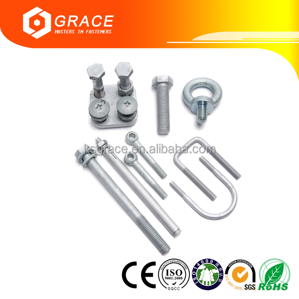 Screws Nuts Washers Various Brass Hardware Fasteners Different Types Precision