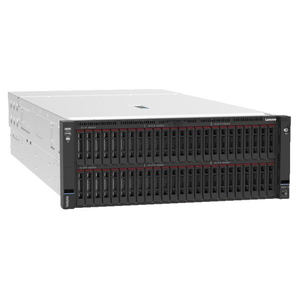 Lenovo ThinkSystem SR860 V4 4U Rack Server with Intel Xeon 6 Processors DDR5 RAM and High GPU Density