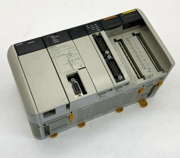 CQM1H-CPU51 OMRON CPU MODULE 16 DC INPUTS RS-232C PORT 7.2 K WORD PROGRAM