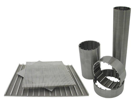 Water Seepage Wedge Wire Screen Stainless Steel 304 Customized Data