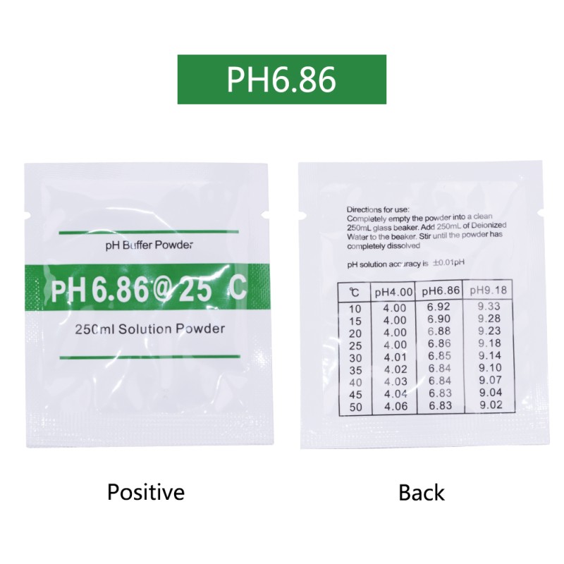 4.01 6.86 9.18Ph Buffer Solution Calibration Ph Buffer Powder In Ph Meter