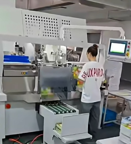 HXPS420 Plastic Spiral Book Notebook Binding Machine Direct Wire Feeding Continuous Operation Unit