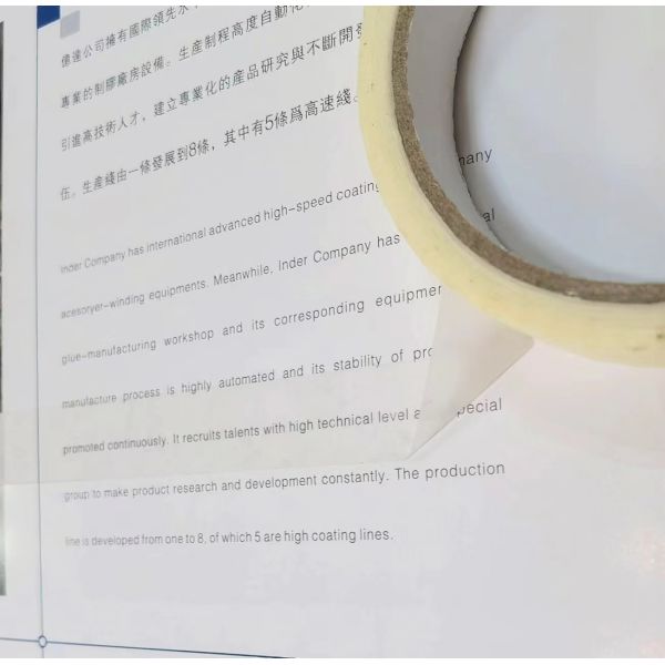 Wonder S25A2 Invisible Water Based Acrylic Adhesive BOPP Stationery Tape