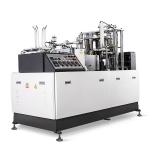 PLC Control Disposable Paper Container / Paper Tea Cup Making Machine