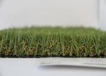 Thick Soft Indoor Artificial Grass For Landscaping Rubber Granules Grass