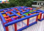 Funny Inflatable Air Maze , Mega Inflatable Maze Sport Games for Adults &