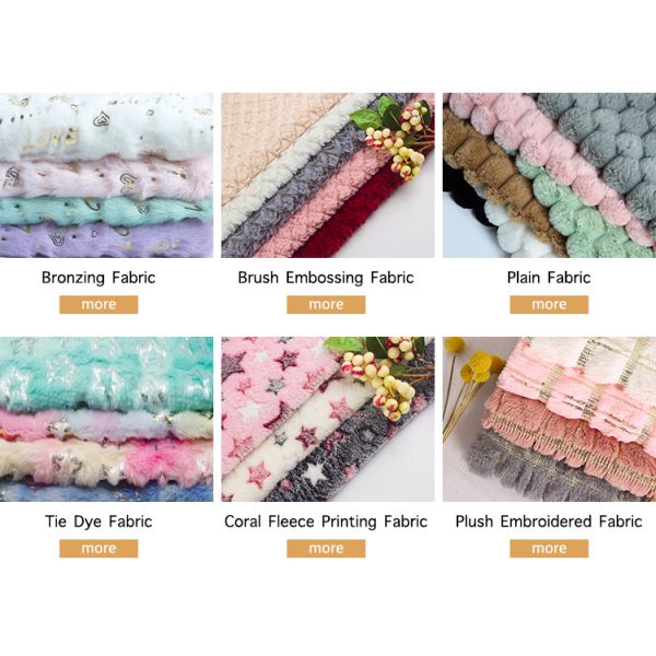 Stock Many Color 100% Polyester 20mm 670GSM Plush Thick Faux Lifelike Mink Sable Fur for Blankets Women's Coat Pet Blanket