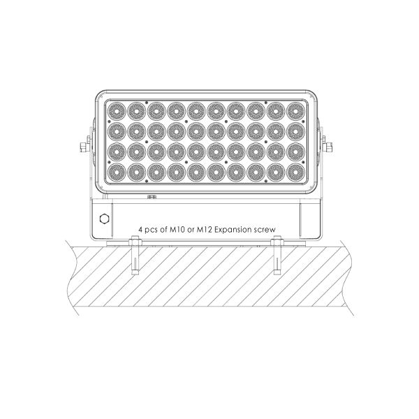 400W Outdoor LED Flood Light Fixtures