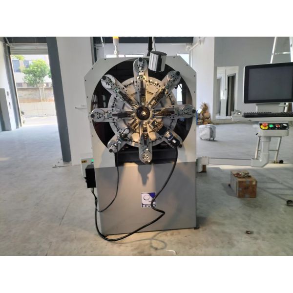 0.3-2.5mm High Efficiency CNC Spring Machine , Multi-function Computer Spring Machine