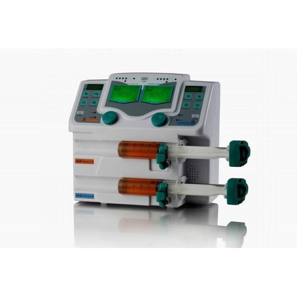 Double-channel infusion syringe pump medical equipment