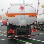 FAW 18000L Liquid Tank Truck / Diesel Fuel Delivery Trucks With Dispenser