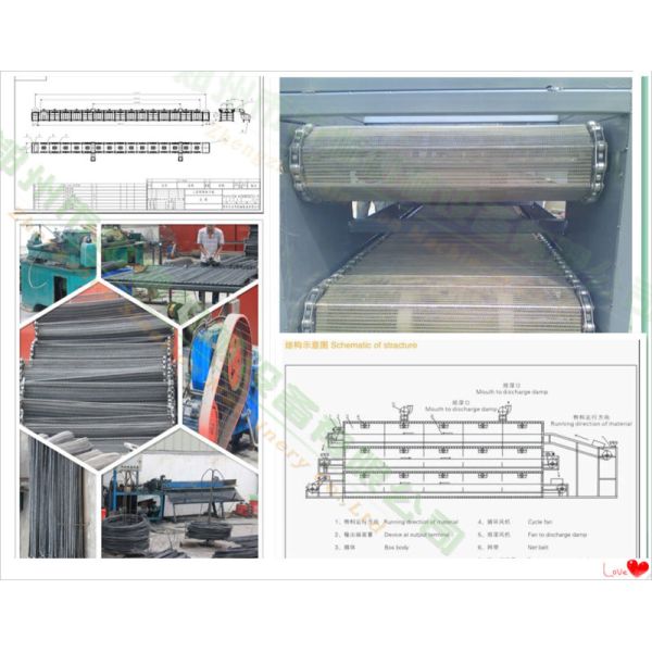 High Efficiency Mesh Belt Dryer