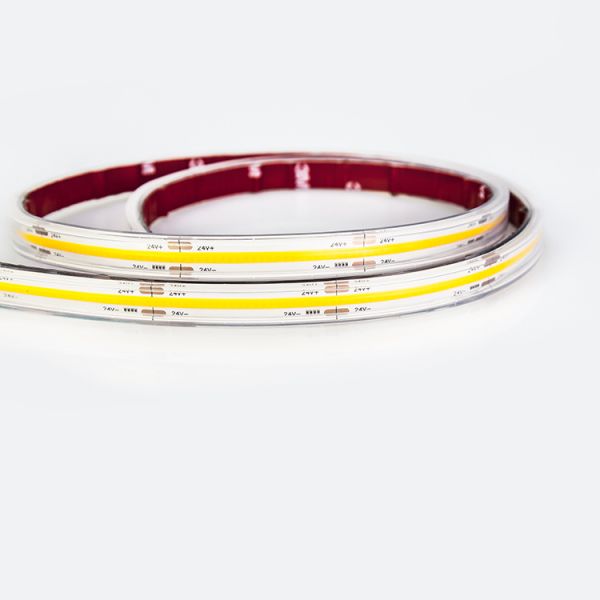 High Brightness COB LED Light Strip Flexible 320 LEDs/M Wide Viewing Angle