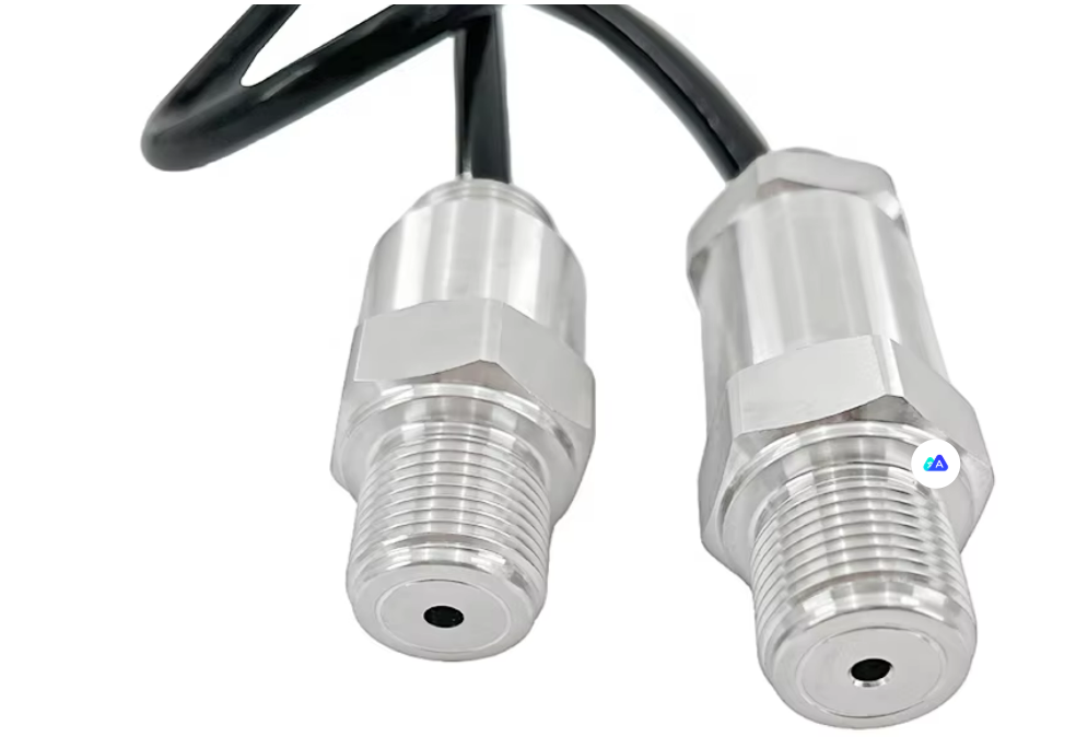Dual-Head Threaded Pressure Sensor -1bar to 1000bar 4-20mA Output