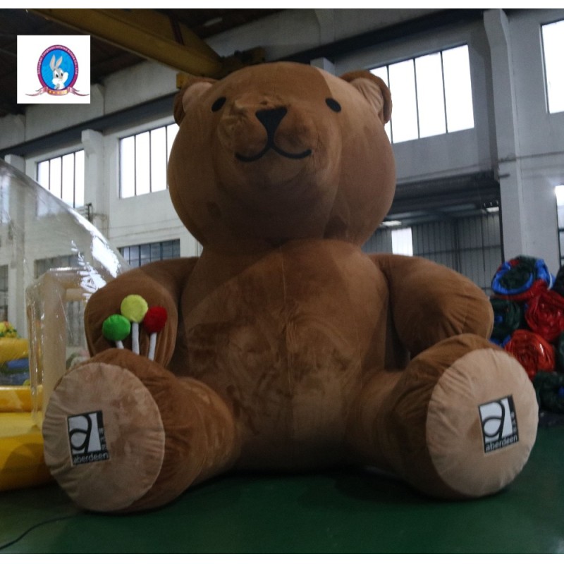 Big Inflatable Cartoon Giant Inflatable Bean Advertising Model Bear Model Cartoon
