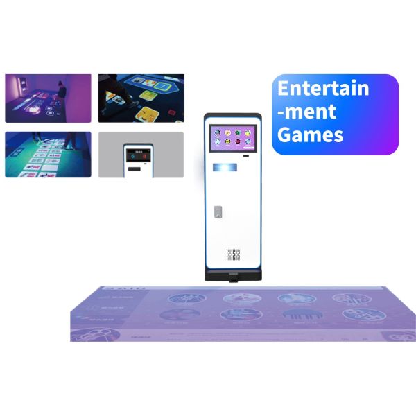 Mobile Interactive Floor Projector Designed for Coin Operated Entertainment