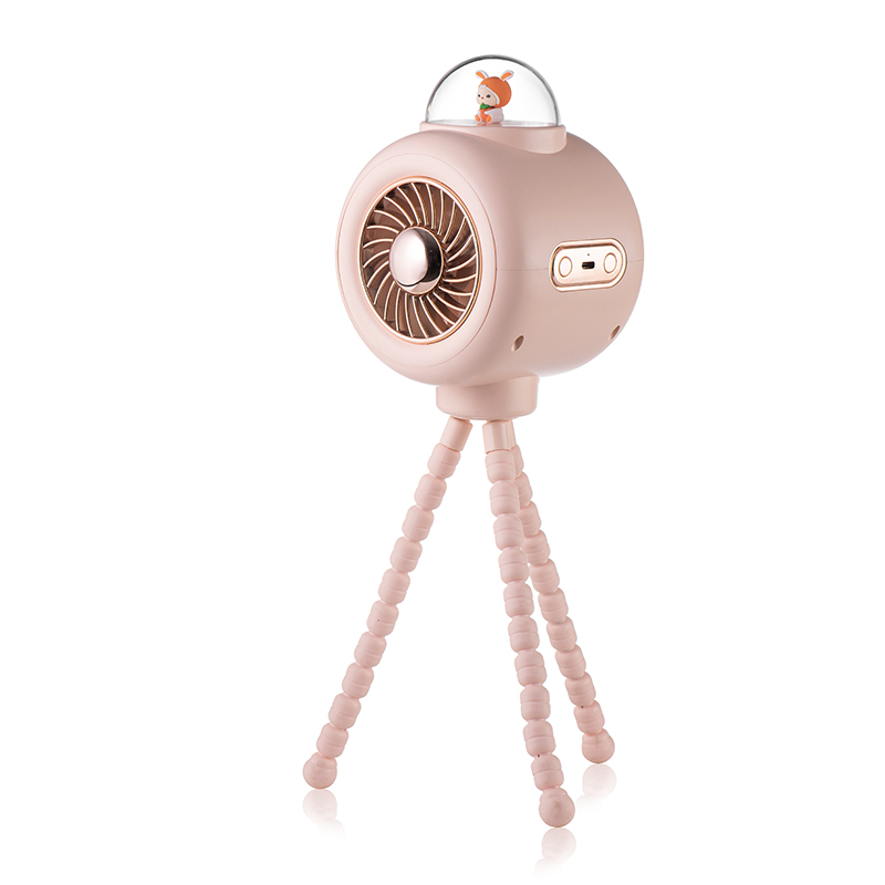 High Quality Octopus Pram USB Mini Rechargeable Outdoor Wireless Portable Stroller Clip Portable Baby Stroller Fan With Music