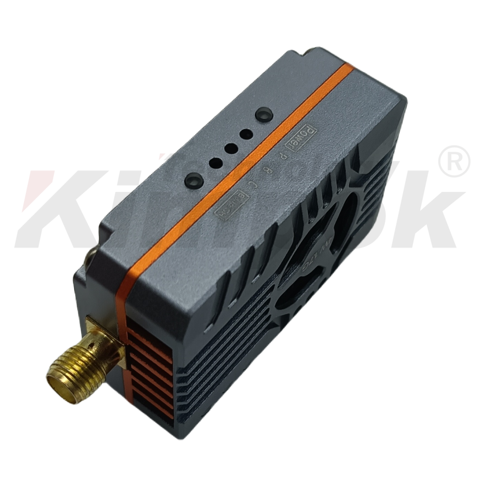 1.7Ghz VTX Wireless UAV Video Transmitter Support IRC Tramp Video Link 4W RF Power VTX