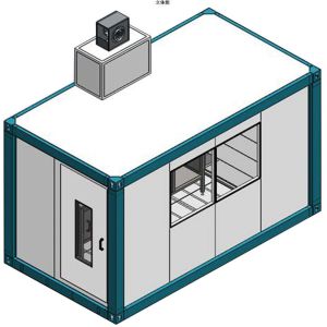 Buy cheap Customizable Paint Mixing Room for Enhanced Workflow Efficiency product