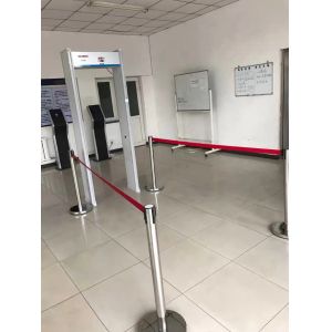 LCD display Walk Through Thermometer Infrared Body Temperature Checking Scanner