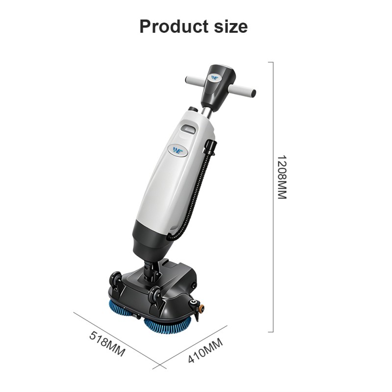 High Efficiency Professional Mini Floor Scrubber Tile Marble Mop Automatic Hand Held Floor Cleaning Machine