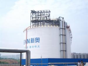 Buy cheap One Containment Cryogenic Storage Tanks 20000m3 Vertical Cylindrical Flat Bottom product