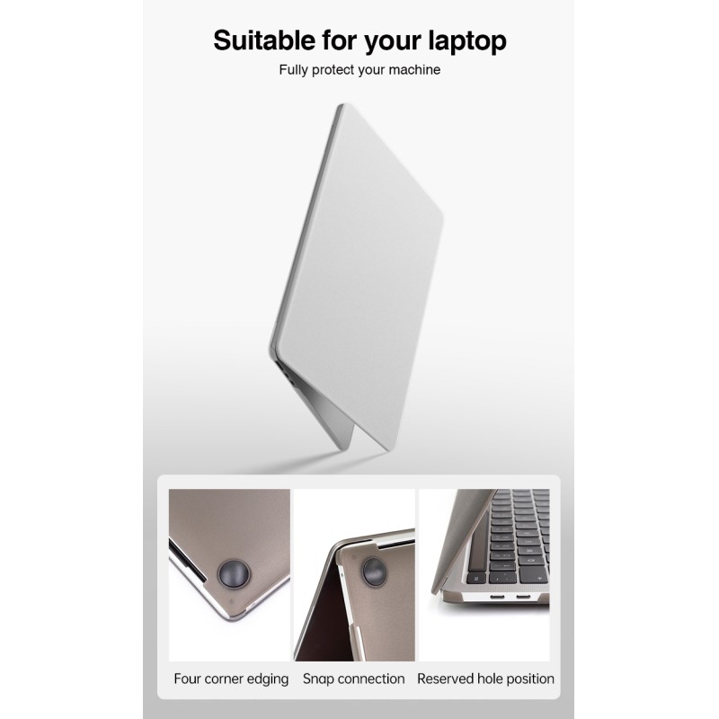 Laudtec Slim Pc Laptop Shell for Macbook Neo 13inch Pure Colour Protective Covers Pp Matte Cases Shockproof Back Cover Pbk355