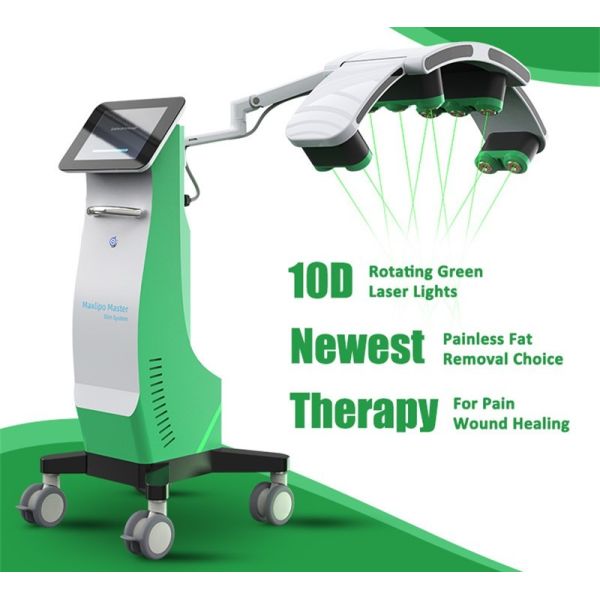 Vertical 10d Rotating Maxlipo Cold Laser Machine Loss Weight Knee Arthritis Treatment