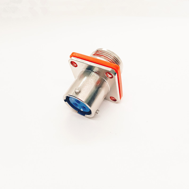 Y11 Series Circular Aviation Connector 12 Pin Socket with 1500V Withstand Voltage and Aluminum Alloy Shell