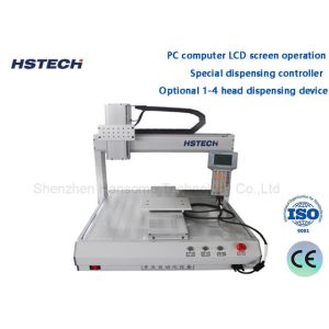 Touch Screen 4Axis Glue Dispensing Machine Optional 1-4 Head Dispensing Device