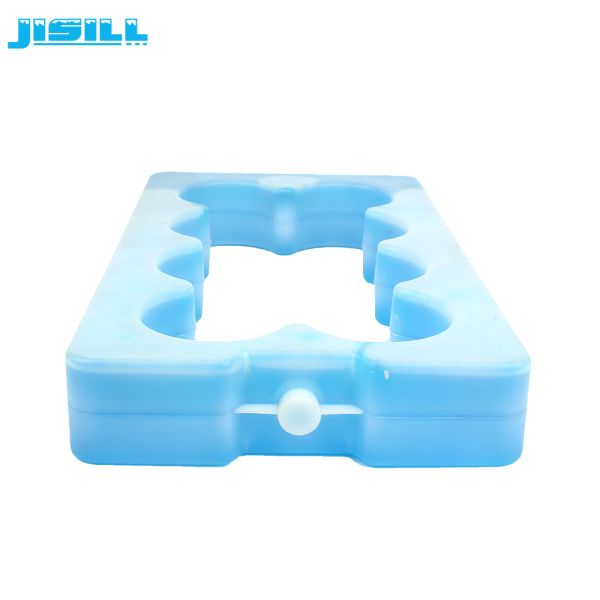 Phase Change Material Gel Ice Packs High Density Polyethylene For Beer Bottle