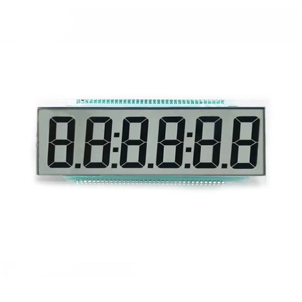 Custom Big Small 7 Segment Monochrome Display Screen Glass Panel Module TN LCD Display