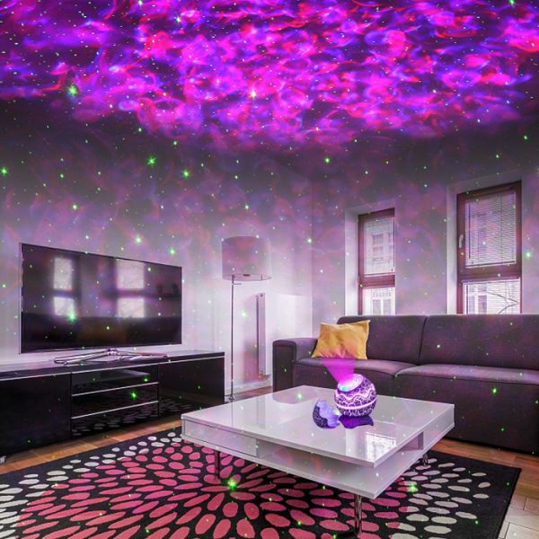 Home Timing Dinosaur Egg Star Projector Light RGB LED For Bedroom