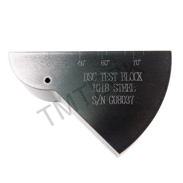 DSC Distance/Sensitivity ultraosnic Calibration Block,test block,1018 steel test block
