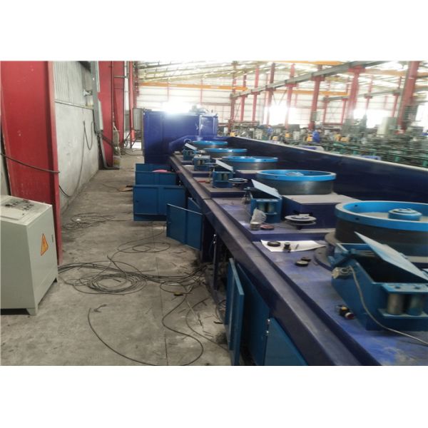 8 Drum 16.8m / S Straight Line Wire Drawing Machine