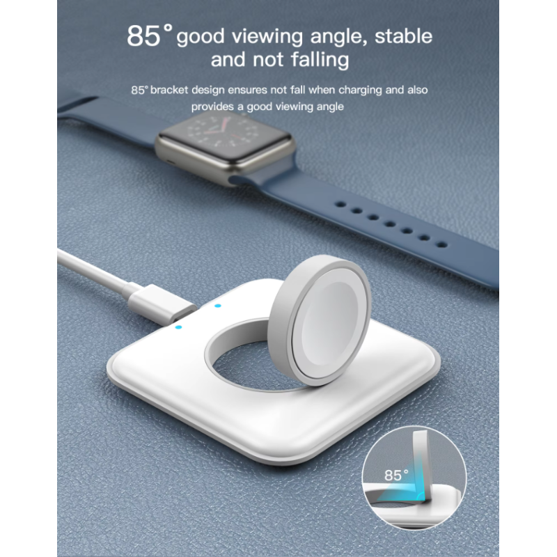 Custom LOGO Apple Smartwatch Charger OEM Wireless Charging