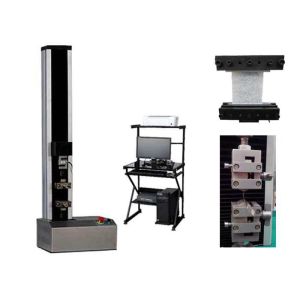 Single Column Universal Material Testing Machine Computer Control Large Stroke