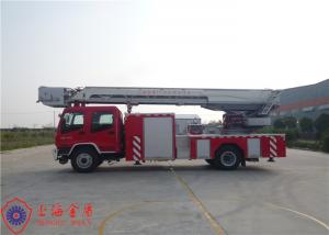 Buy cheap New Generation Six Seats 30m Working Height Aerial Ladder Fire Trucks 2 Axles product