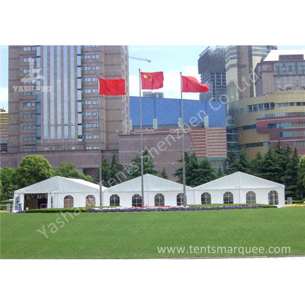 Array White PVC Fabric Outdoor Event Tent without Partition Wall