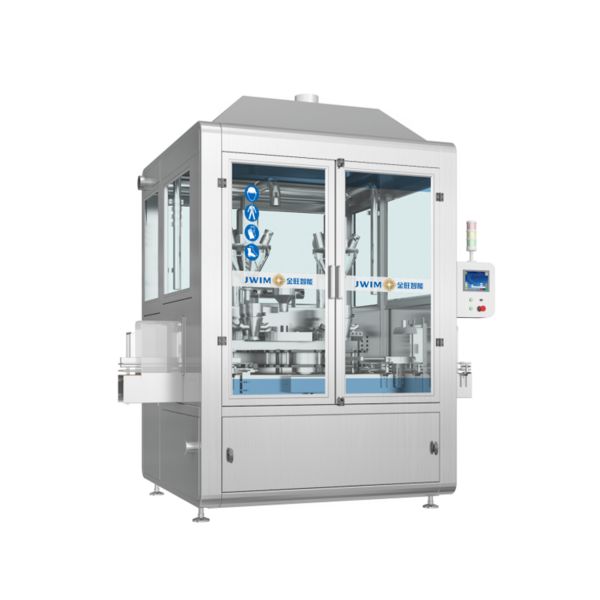 Rotary Follow Up Filling Structure Fully Automatic Rotary Bottled Powder Packaging Machine