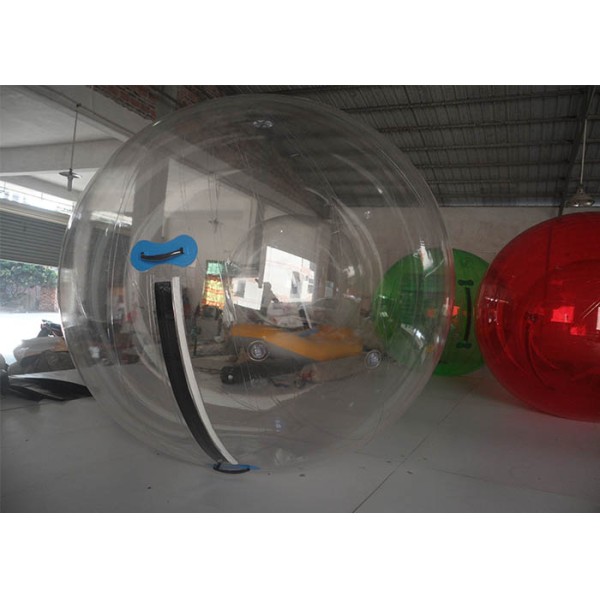 Colorful Inflatable Water Ball , Floating Inflatable Hamster Ball For Humans