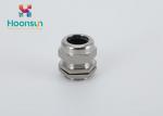 M8 - M120 Metal Cable Gland Resist Salt Nickel Plated Brass With Rubber Seal