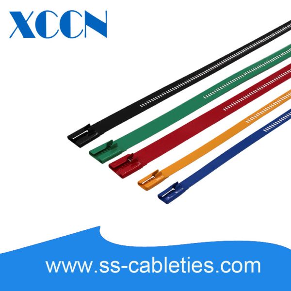 Type 304 Electrical Cable Ties , Critchley Cable Ties Smooth Insertation