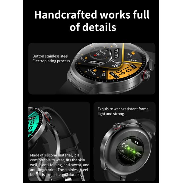 Upgrade Your Fitness Game with TWS Smart Watch and Wireless Earbuds High-Resolution Screen