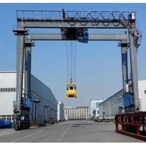 Buy cheap 100/50t Mobile Portal Crane With Automated Stacking product
