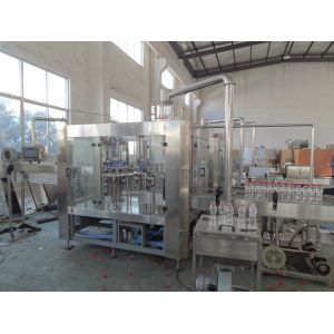 Buy cheap Full automatic Monoblock Liquid Filling Machine 4000BPH Bottling Juice Equipment product