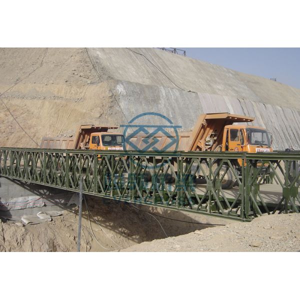 Single Lane Steel Frame Bridge