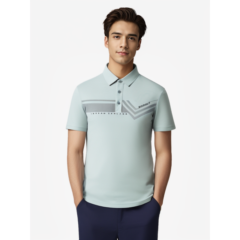 Manufacture Good Quality Custom Quick-drying Breathable Fabric Short-sleeved Polo T-Shirt for Men