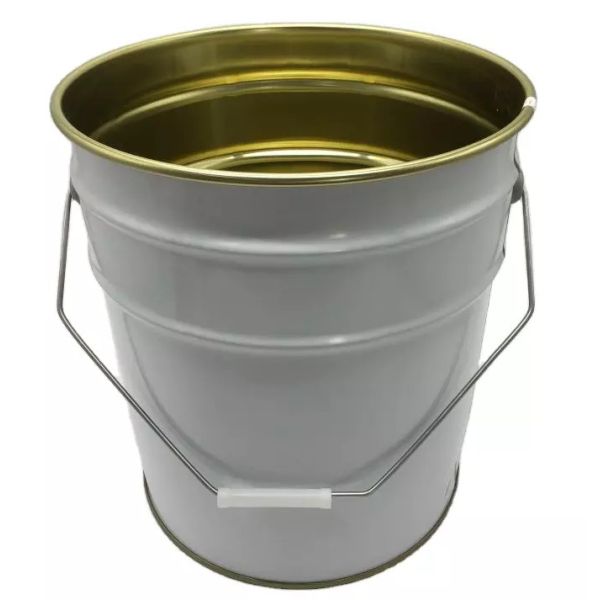 SGS 4 Liter Empty Tin Can With Lid Metal Glue Can