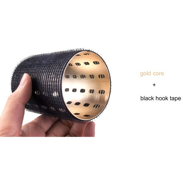 Dansky Factory Custom Aluminum Hook and Loop Hair Rollers for Hair Styling and Curling Hot Temperature Metal Curlers